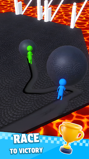 Bridge Race — battle screen screenshot