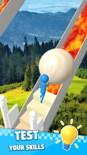 Bridge Race — level complete screenshot