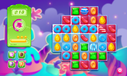 Candy Crush Jelly Saga — level complete screenshot