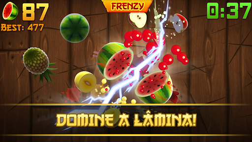 Fruit Ninja — character selection screenshot