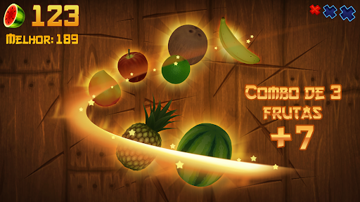 Fruit Ninja — level complete screenshot