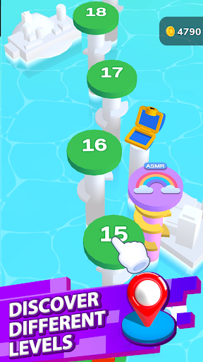 Helix Jump — map screenshot