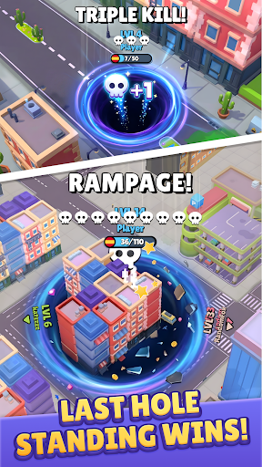 Hole.io — map screenshot