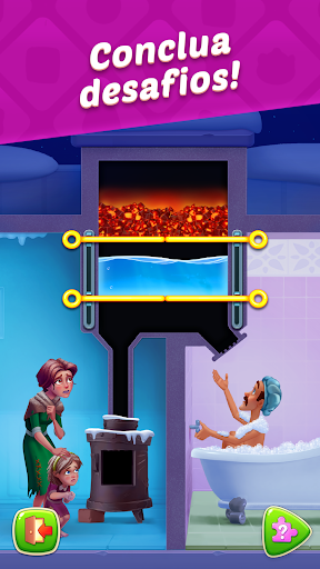 Homescapes — battle screen screenshot