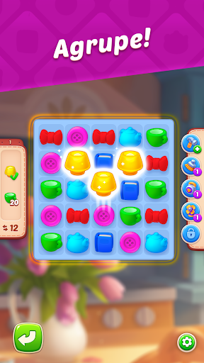 Homescapes — map screenshot