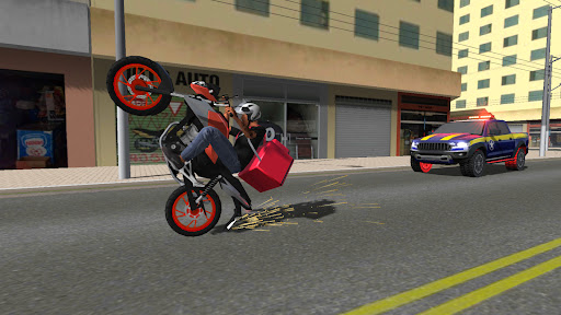 Moto Wheelie 3D — battle screen screenshot