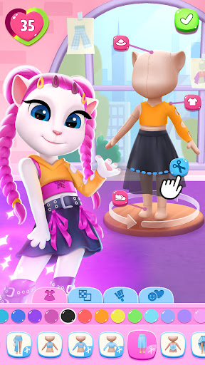 My Talking Angela 2 — character selection screenshot