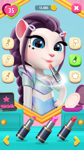 My Talking Angela 2 — battle screen screenshot