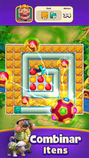 Piggy Kingdom — battle screen screenshot
