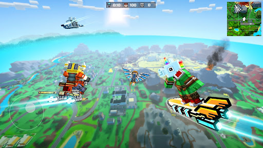 Pixel Gun 3D - Jogo de Tiro — battle screen screenshot