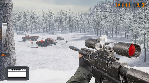 Sniper 3D — character selection screenshot