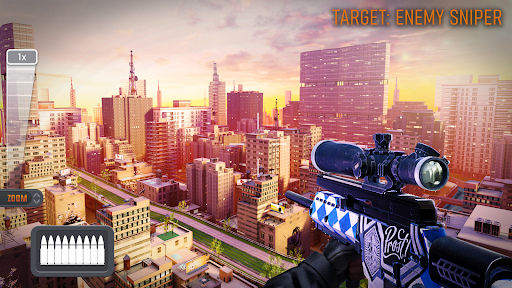 Sniper 3D — inventory screenshot