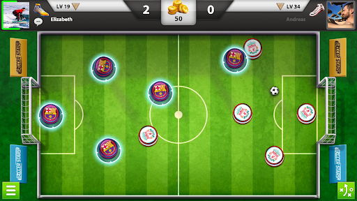 Soccer Stars — character selection screenshot
