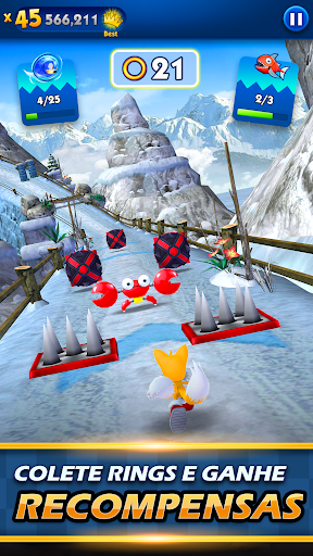 Sonic Dash — inventory screenshot