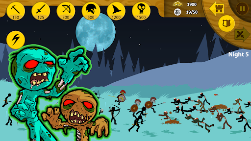 Stick War: Legacy — battle screen screenshot