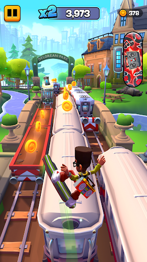 Subway Surfers City — map screenshot