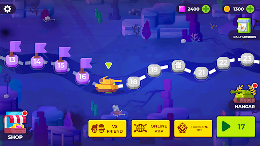 Tank Stars — map screenshot