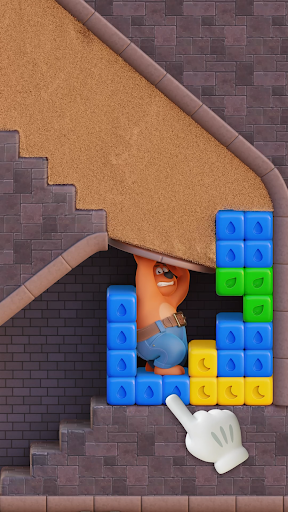 Toon Blast — level complete screenshot