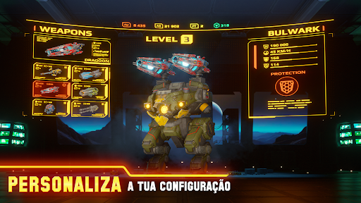 War Robots — battle screen screenshot