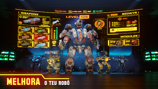 War Robots — inventory screenshot