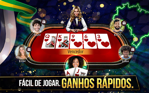 Zynga Poker — character selection screenshot
